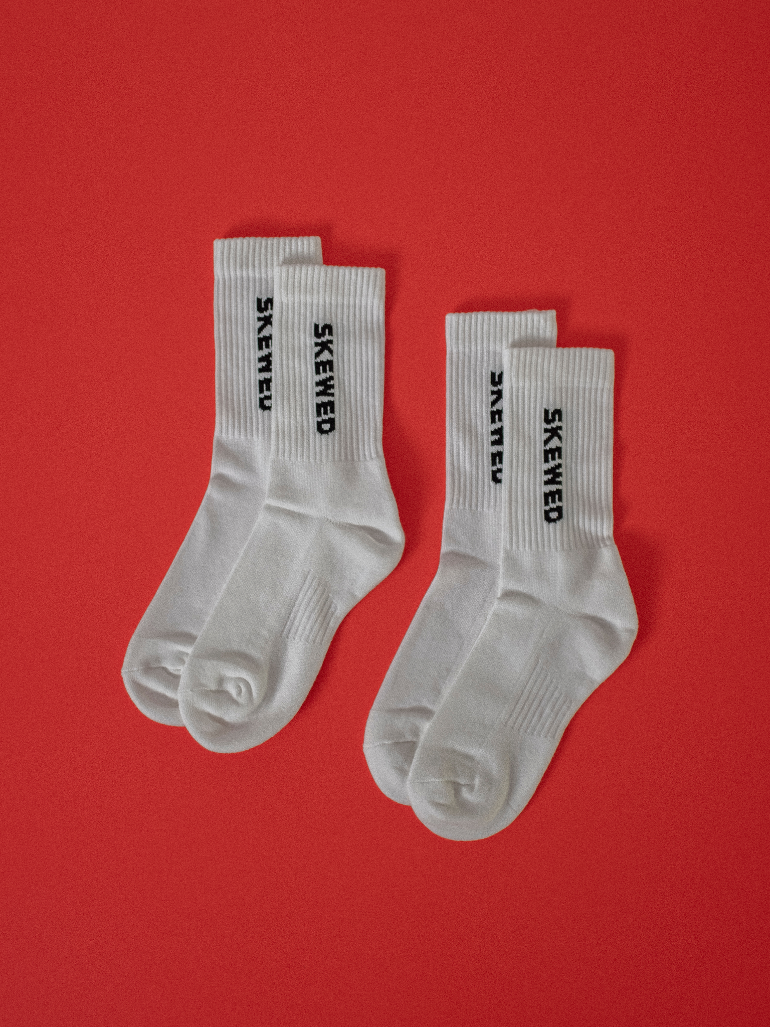 SKEWED Socks (2 pack) - White