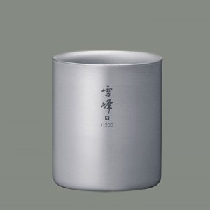 snow peak titanium cup without handles