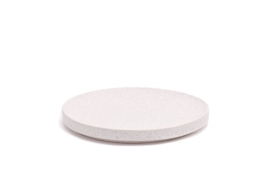 White ceramic plate